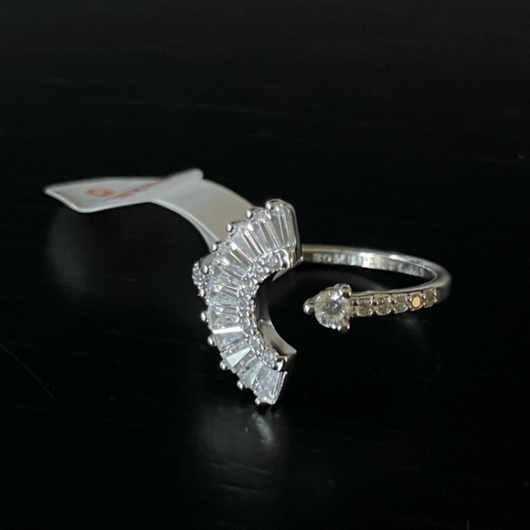 BP Sterling Club Diamond CZ Fan Ring (RBP 5395) - Picture 3 of 8